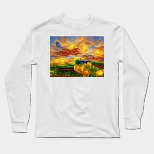 Sunset clouds Long Sleeve T-Shirt